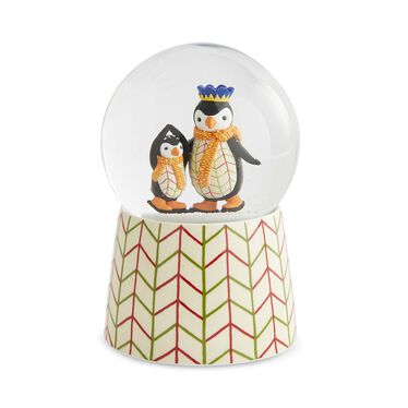 Kit Kemp Skating Penguin Snow Globe